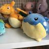 Mega Charizard Shiny Rayquaza Pikachu Riding Gyarados Latios Plush Garchomp Dragapult Lucario Koraidon Stuffed Doll