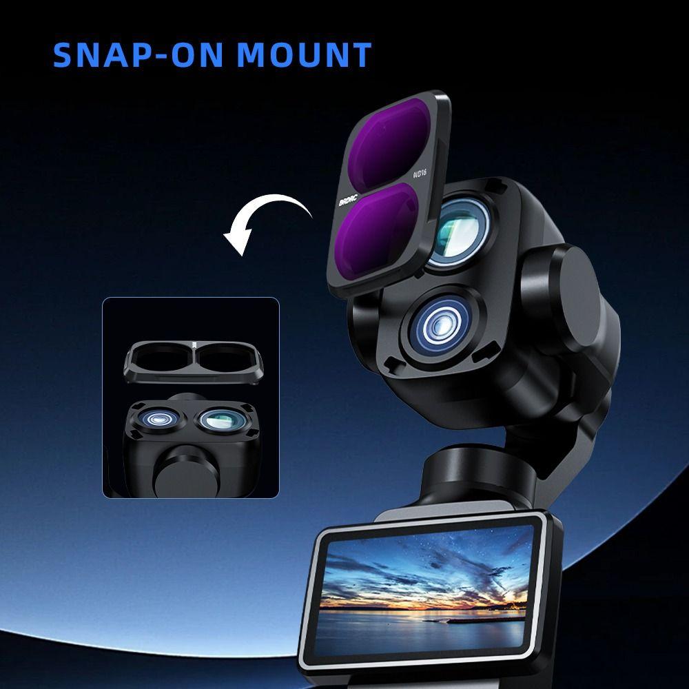 LPR Lens Filters MCUV/CPL Lens Protector for DJI Osmo Pocket 4P Gimbal Camera Accessories