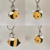 Cotton Cute Keychain 3D Crochet Handmade Animal Keyring Handbag Bag Purse