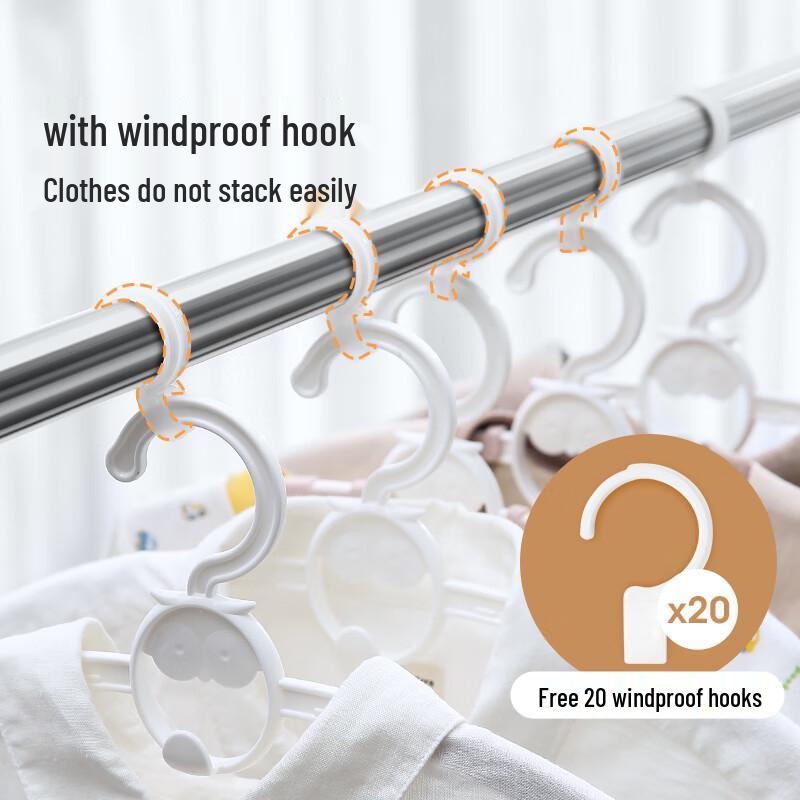 Meiliya Telescopic Stainless Steel Folding Clothes Drying Rack