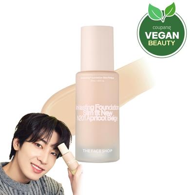 Ink Lasting Foundation Slim Fit New 35ml, N201, 1 Piece
