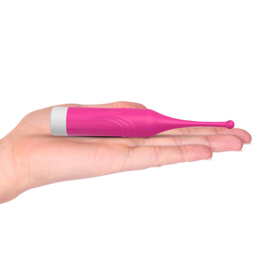 USB Charge Mini Powerful Stick Vibrator Women Clitoral Stimulator Vaginal G Spot Masturbation Erotic Wand Vibrator Adult Sex Toy