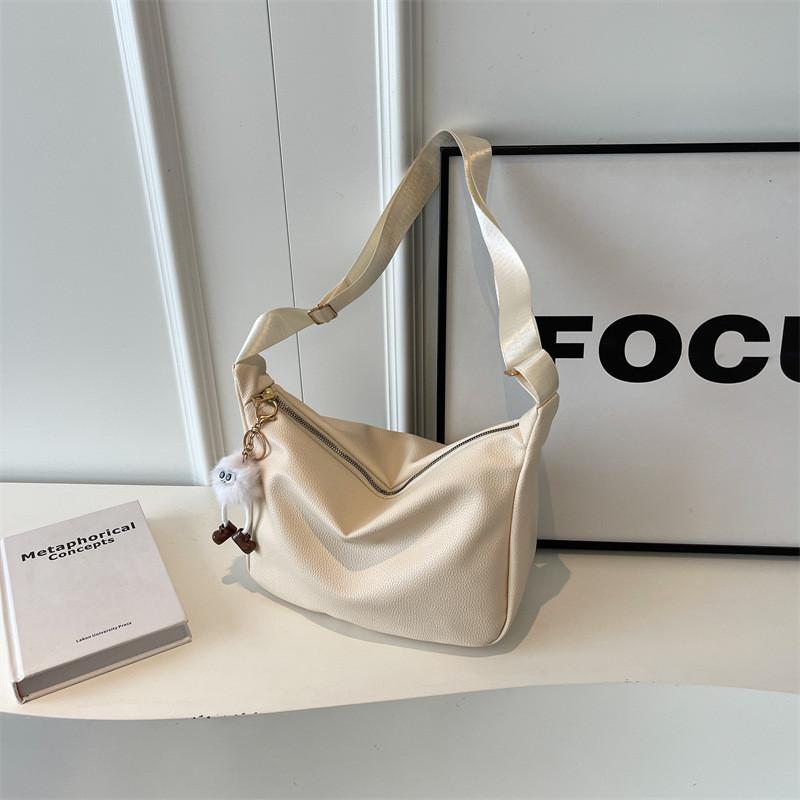 Trendige Street Style Umhängetasche Damen 2023 Neue Wintermode Einfache Crossbody-Tasche Lässige Vintage-Tasche