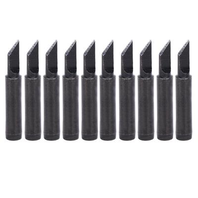 10Pcs Soldering Iron Tips Black Inner Heating for 936937938 Series Parts 900MT1.5K