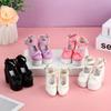 PU Leather 60cm Doll Shoes Princess Bowknot 1/3 Doll Shoes Doll High Heel Shoes  Girls Gift