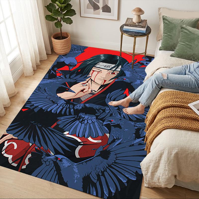 Crows Ninja Living Room Nonslip Area Rug Soft Carpet For Bedroom Game Playroom Sofa Office Home Decor Doormat Christmas Gift C9301844
