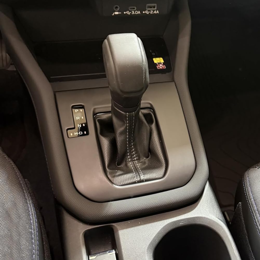 Kolya Compatible with 2025 Subaru Forester Accessories Center Console Gear Shift Panel Frame Cover Trim (Matte Black) Gear Panel Cover матовый черный