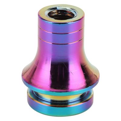 M12x1.25 Schalthebelknauf Manschettenhalter Aluminiumlegierung Adapter für Fahrzeuge mit SchaltgetriebeBunt