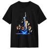 AP 5 Royal Changing the World Takes Heart T Shirt Men's Pure Cotton Funny T-Shirt O Neck Tees Short Sleeve Clothes Classic