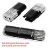 10-50Pcs 2 Pin Way Universal Plug Waterproof Electrical Connector Car Wire Cable Electrical Connector Strip Terminal Connection