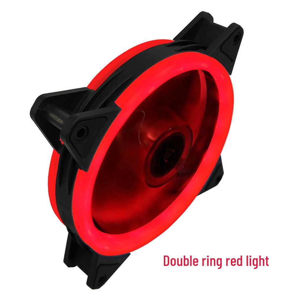 12cm RGB LED Ultra-Quiet Desktop Computer Chassis Cooling Fan