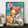 DIY Diamond Painting Bambi The Fawn Cross Stitch Kit Mosaic Art Diamond Painting Full Circle Diamond Home Decoration