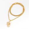 Fashion Men Golden Scorpion Pendant Hip-hop Chain Necklace Party Club Gift