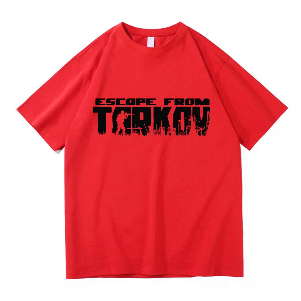 2025 Hot Game Escape From Tarkov TShirt Fashion Menwomen Clothing Harajuku High Quality Tops Cotton TShirts Vintage Male Tees