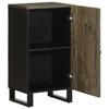 VidaXL Buffet noir 40x33x75 cm bois massif de manguier, meuble de rangement, meuble de rangement de cuisine, meuble de 4017708