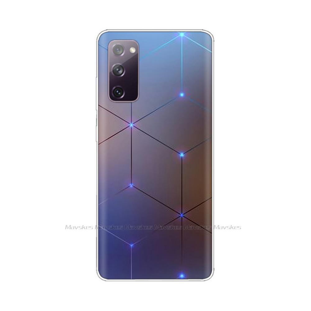 For Samsung S20 FE 4G 5G Case Soft TPU Silicone Phone Case For Samsung Galaxy S20 Fan Edition S20 Lite FE S20FE Back Cover Funda
