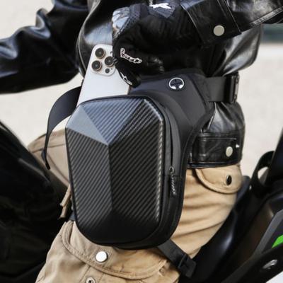 Wasserdichte Motorrad Bein- und Hüfttasche - Taktische Umhänge- und Brusttasche für Herren-Touren und Fahrten.