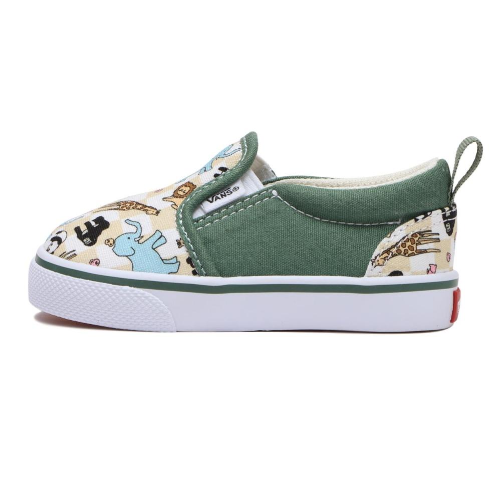 

Слипоны VANS V98BABY ANML OLIVEIVORY