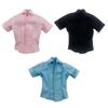 1:6er-Maßstab Damen Kurzarmhemden Puppen Sommerhemden Actionfigur Kleidung für 12-Zoll Actionfigur Zubehör