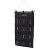 12 Pockets Hanging Organizer Space Saving Wall Hanging Storage Bag Easy Installation Fabric Hanging