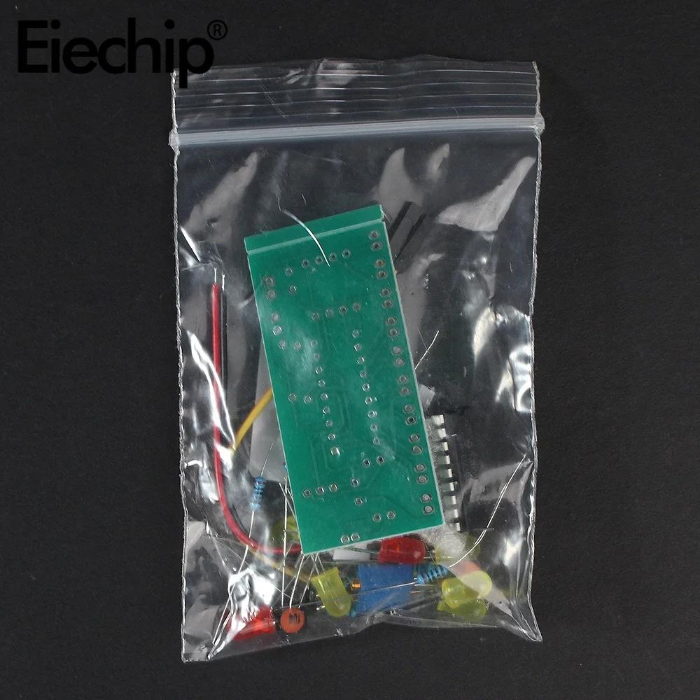 LM3915 10 LED Sound Audio Spectrum Analyzer Level Indicator Kit DIY Electoronics Soldering Practice Set 10 Audio Level Indicator