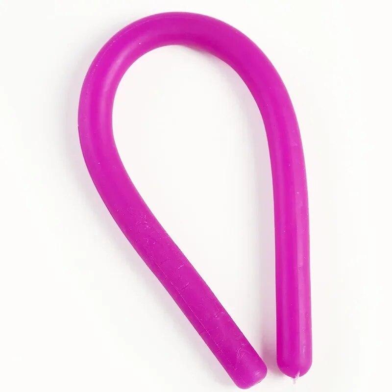 Fidget Toys Autism Vent Children Adult Decompression Toy Luminous Noodle Stretch String TPR Rope Anti Stress Toy String 28cm