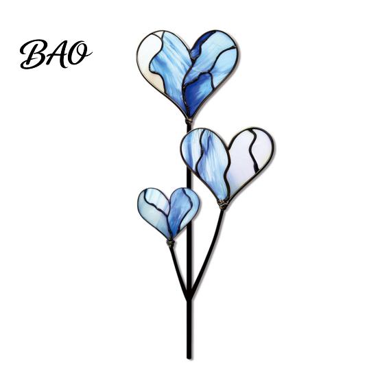 Colorful Yard Stakes Planter Insert Stake, Double-Sided, Flower Pot Decor Metal Garden Decorative Insect Animal Stake for Plant Pots Bed Decoration