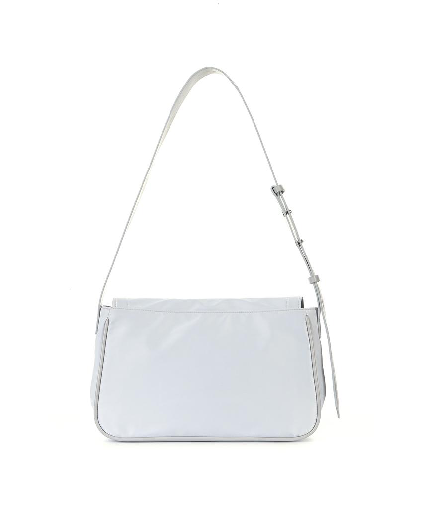 Nick&Nicole Crystal Wave Point Messenger Bag_Silver