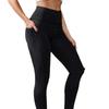 Sportleggings mit hohem Bund: Schlankmachende, Bauchkontrollierende, Po-hebende Yogahose für Damen