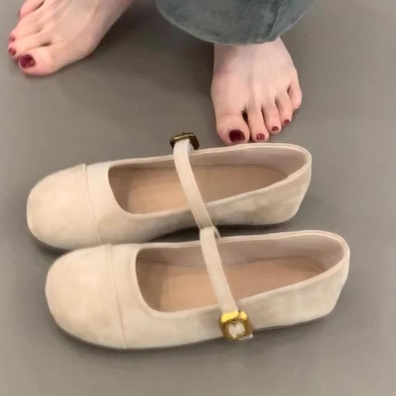 Flats Women Loafers Shoes Fashion Mary Jance Dress Shoes Designer Sandals 2025 Women New Sport Shoes Casual Zapatillas Mujer