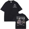 2026 El Matador Ilia Topuria Vintage Graphic T Shirt Mens Clothing Fashion Gothic T Shirts Man Summer Tops Comfort Tshirt