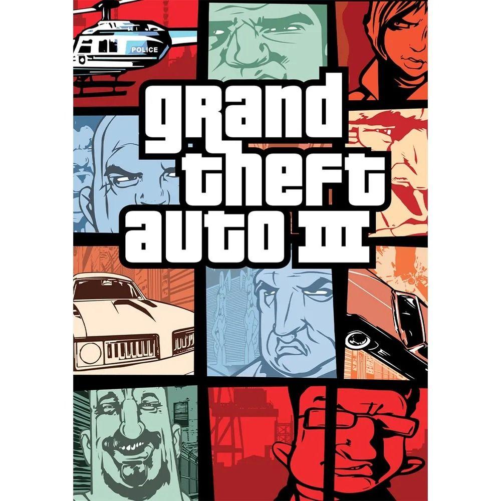 Grand Theft Auto GTA Metal Tin Sign Retro Game Wall Art 30x20cm