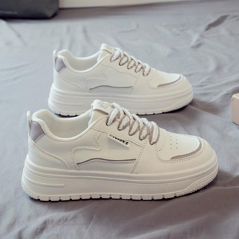 Designer Platform Running Sneakers Women Tennis Shoes Woman Walking Chunky Sneakers White Casual Slip on Vulcanized Shoes