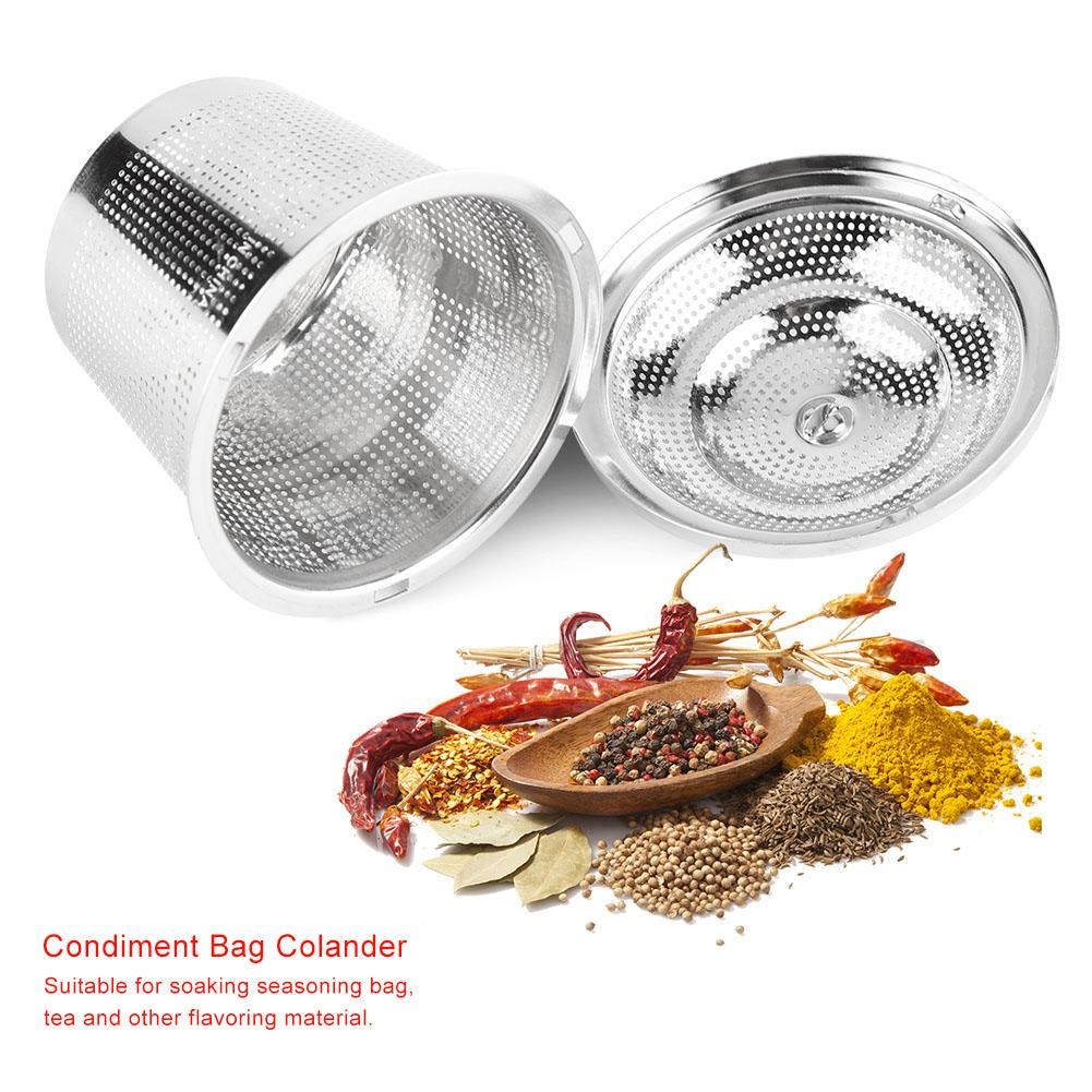 

Stainless Steel Seasoning Balls Condiment Bag Colander Accessories Cooking Tools for Kitchen L L 120x60x0.3cm / 47.2x23.6x0.1in