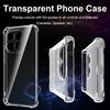 Shockproof Clear TPU Case for Xiaomi 17 Pro Max 15 Pro Ultra 3D Airbag Transparent Silicone Cases for Xiaomi 15T Pro funda Cover