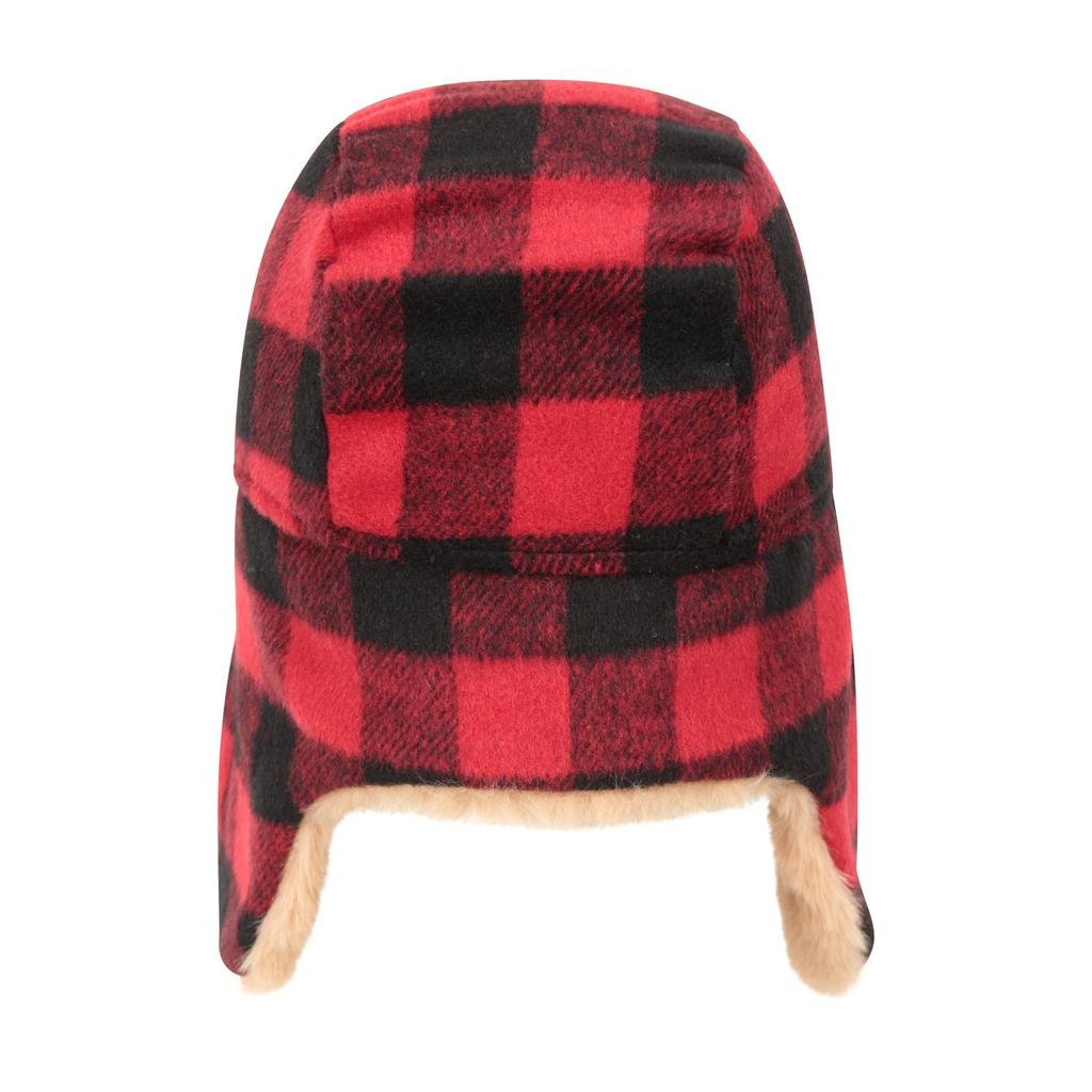 Mountain Warehouse Childrens/Kids Gingham Trapper Hat