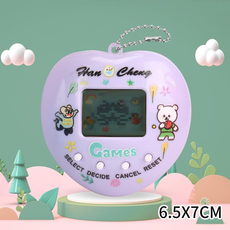 Mini consolă electronică de jocuri pentru animale de companie portabilă pentru copii - jucărie educațională nostalgică și cadou ornament