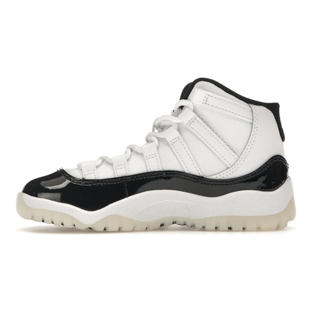 Air Jordan 11 Retro PS Gratitude / Defining Moments Kids Sneakers White Black Metallic-Gold 378039-170