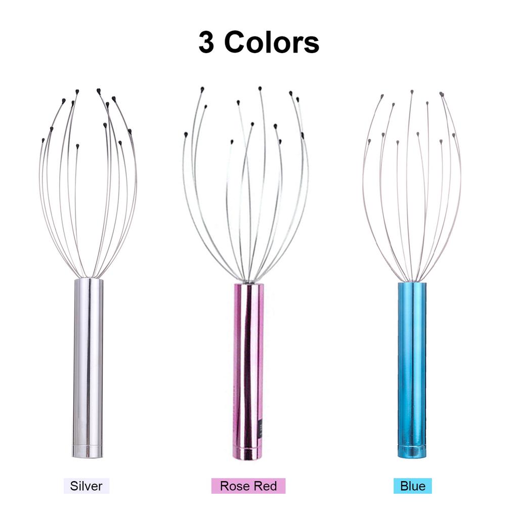 Electric Scalp Massager Portable Head Scratcher Massager Handheld Scratcher for Head Relaxing Scalp Massage Tools
