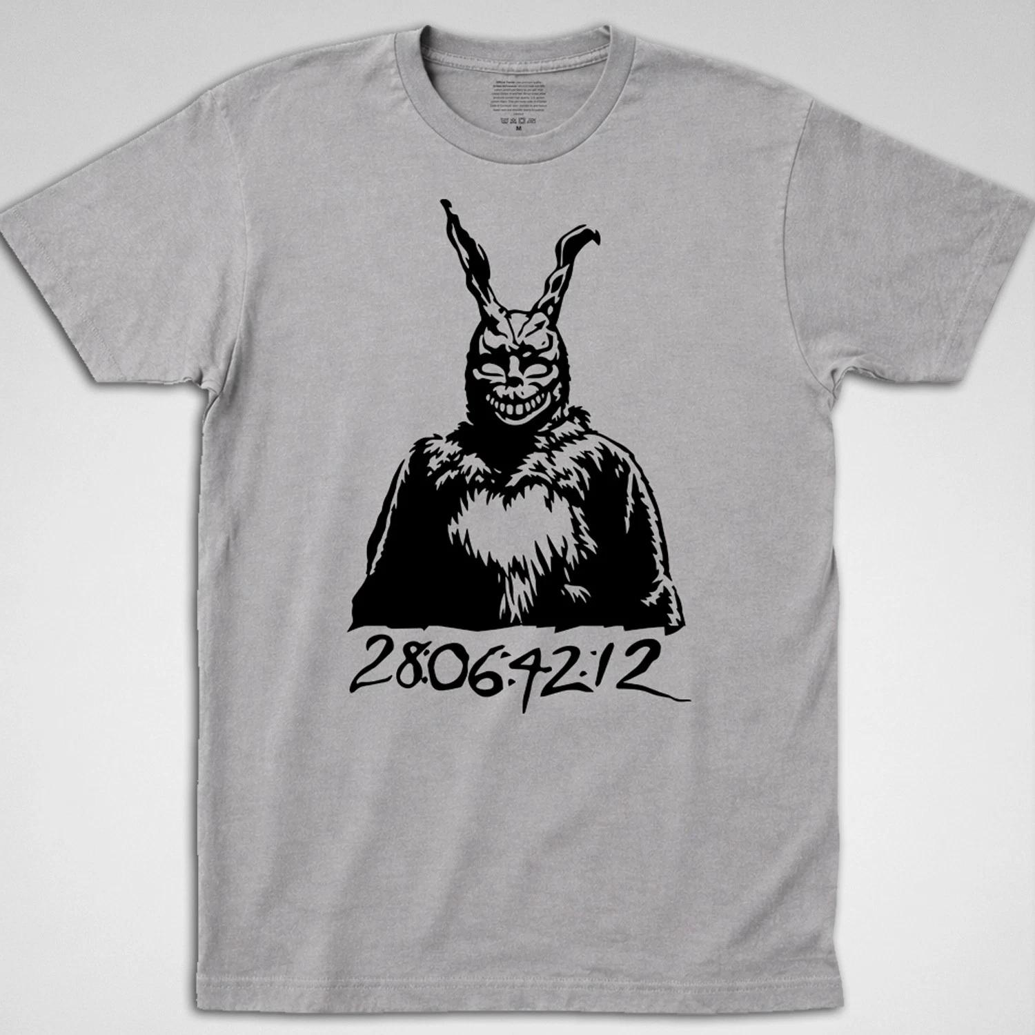Футболка Donnie Darko Фрэнк Банни 28 06 42 12 костюм кролика путешествие во времени y2k фильм XXXXL