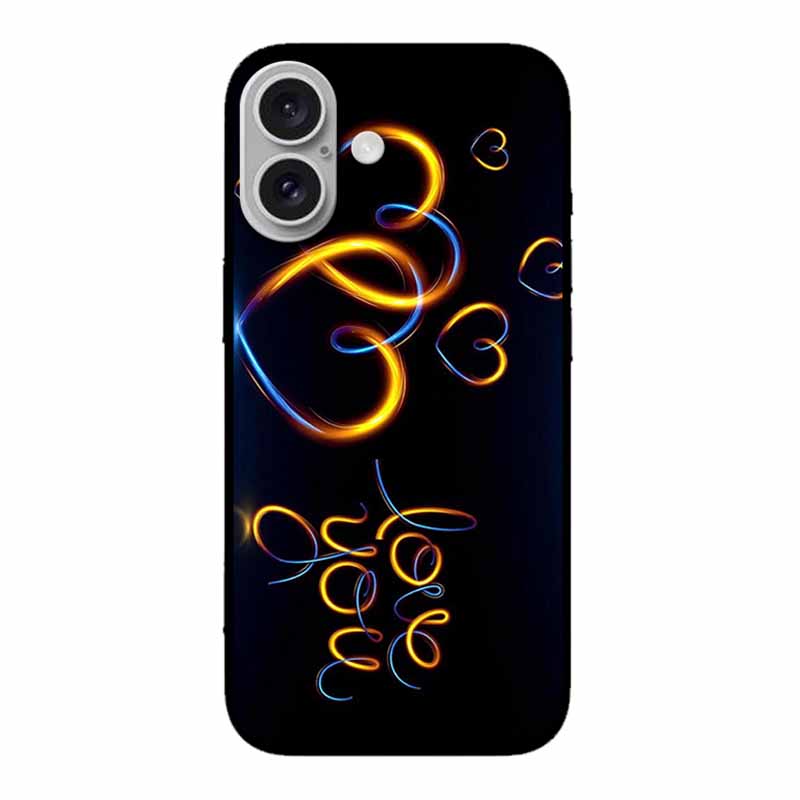 For Iphone 17 5G Case 2025 6.3" Bag Flowers Black TPU Silicone Soft Back Cover For Iphone 16 Plus 17 Phone Case Shockproof Shell