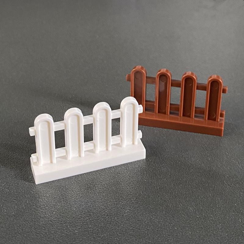 Compatible 33303 Small Particle Building Block Parts Accessories, Villa 1X4X2 Fence, Fence Railing, Fence