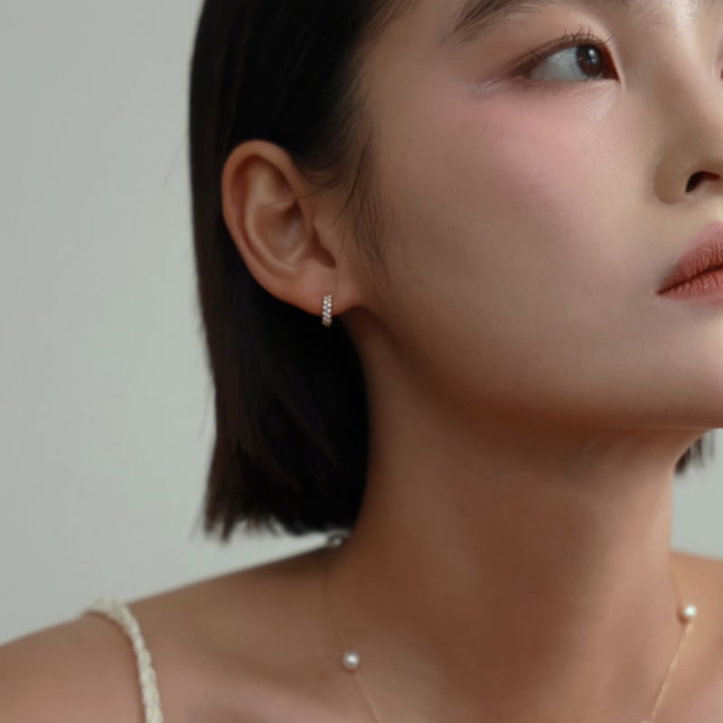 Less Is More 14K Gold Towo Earring