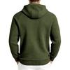 Men's Knit Hooded Long Sleeve Sweatshirt Casual Pullover for Fall and Winter