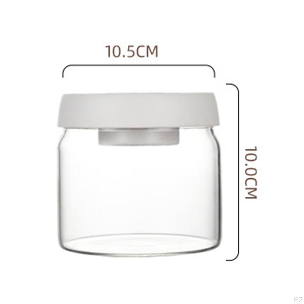 Airtight Food Storage Container Vacuum Sealed Jug Pantry Organization Canisters