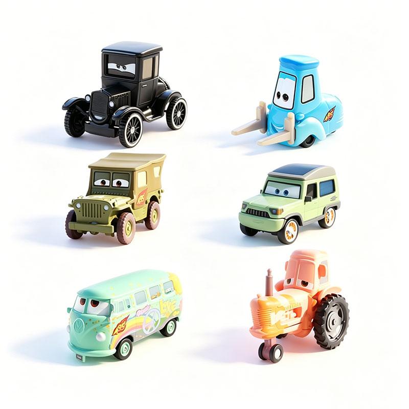 Cars Lightning McQueen Mater Sally Doc Hudson Chick Hicks Ramone Fillmore Diecast Alloy Toy Car Model For Kids Collection Gift
