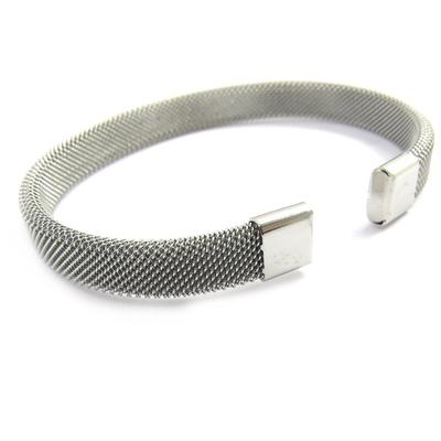 [M1943] - Silver 'Peaceful' Bracelet