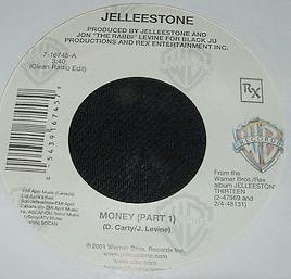 7inch Record JELLEESTONE - Money (Part 1) 716745 Warner Bros. Re 2001 US Rap & Hip-Hop/R&B Used