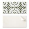 Self-Adhesive Vinyl Panel for a Teenager's Room 100x50 cm Plant Pattern on the Background