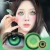 EYESHARE 1 Pair Pink Colored Contact Lenses Cosplay Halloween Lens Anime Role Playing Lens Cute Beauty Pupils